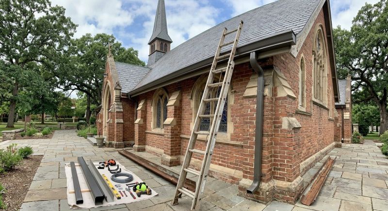 Church Gutter Installation in Sacramento, CA