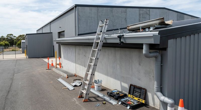 Industrial Gutter Replacement in Roseville, CA
