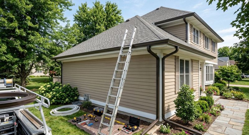 Continuous Gutter Replacement in Roseville, CA