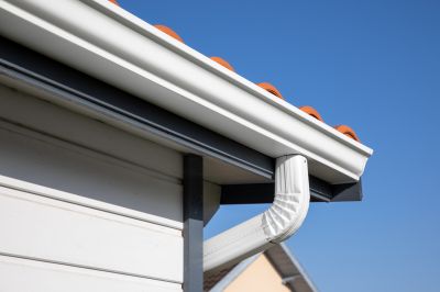 Repaired Gutter Seam